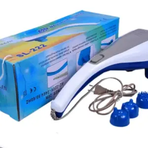 Plastic 50 Hz Dual Hand Dolphin Body Massager | For Body Pain.